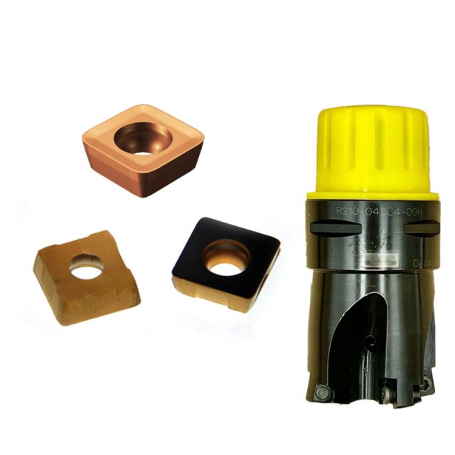 耐熱合金高進給銑刀片